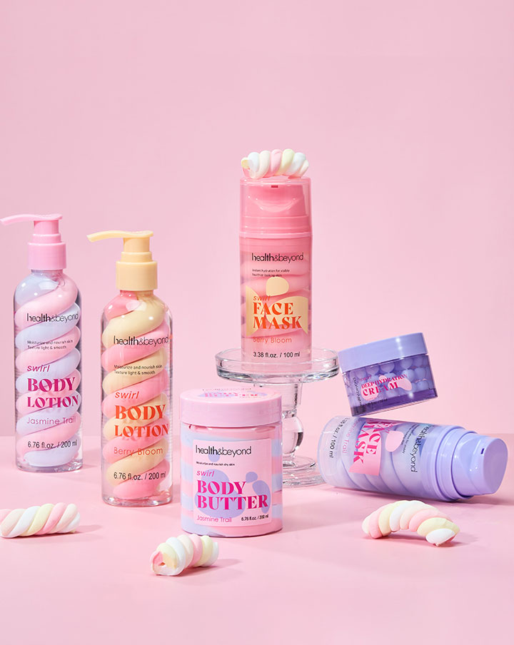 Swirl gezichtsmasker