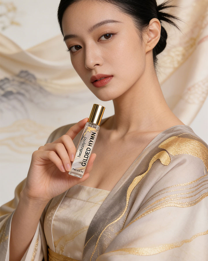 Oosterse zijde parfumcollectie