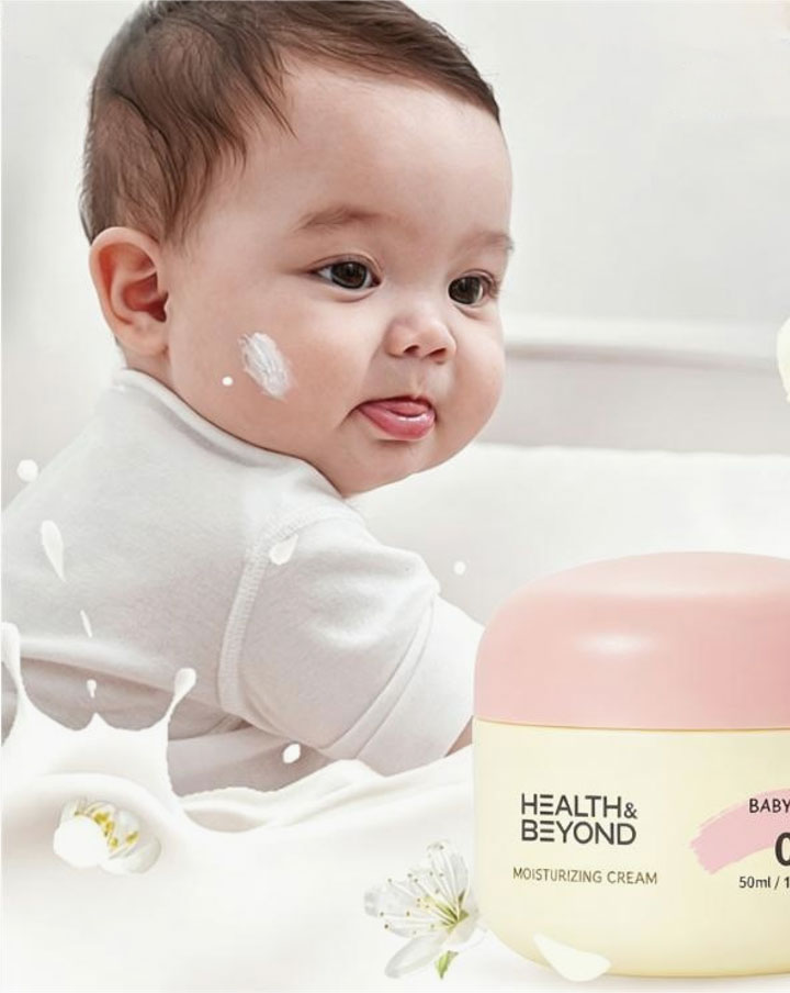 Hydraterende cr&egrave;me voor baby's vanaf 0 jaar