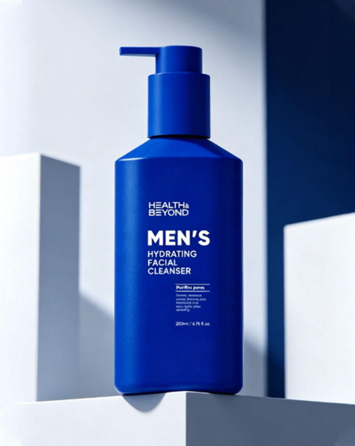 Hydraterende gezichtsreiniger voor mannen