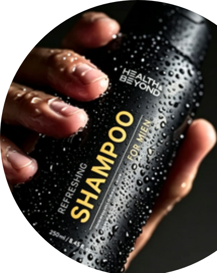 Verfrissende shampoo voor mannen