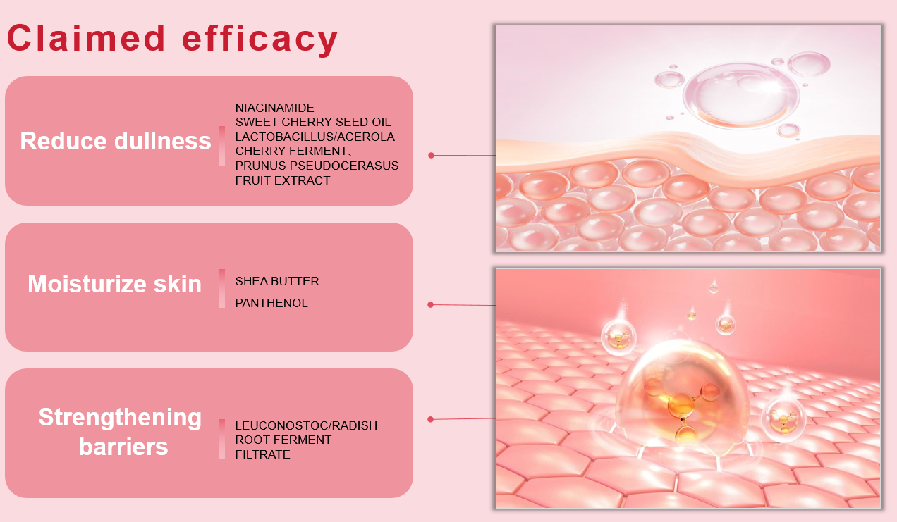 brightening repair serum custom