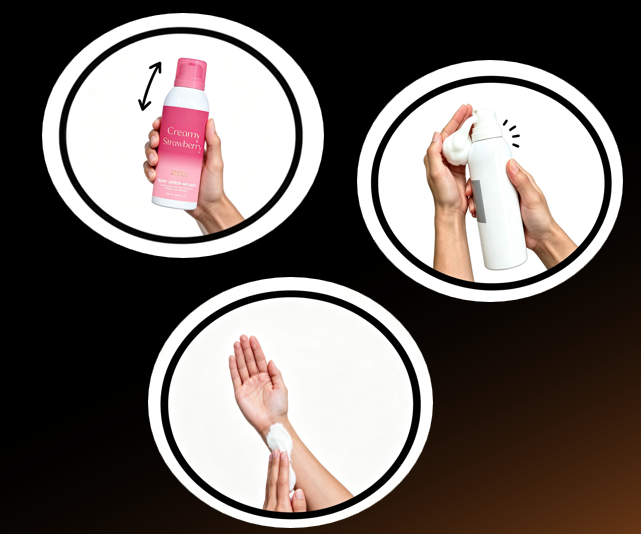 Hoe gebruik je bodylotion mousse? how to use body lotion mousse